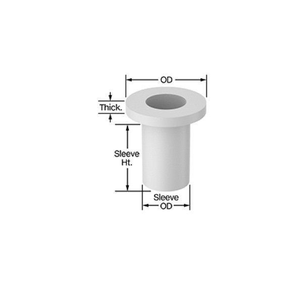 Teflon Shoulder Washer